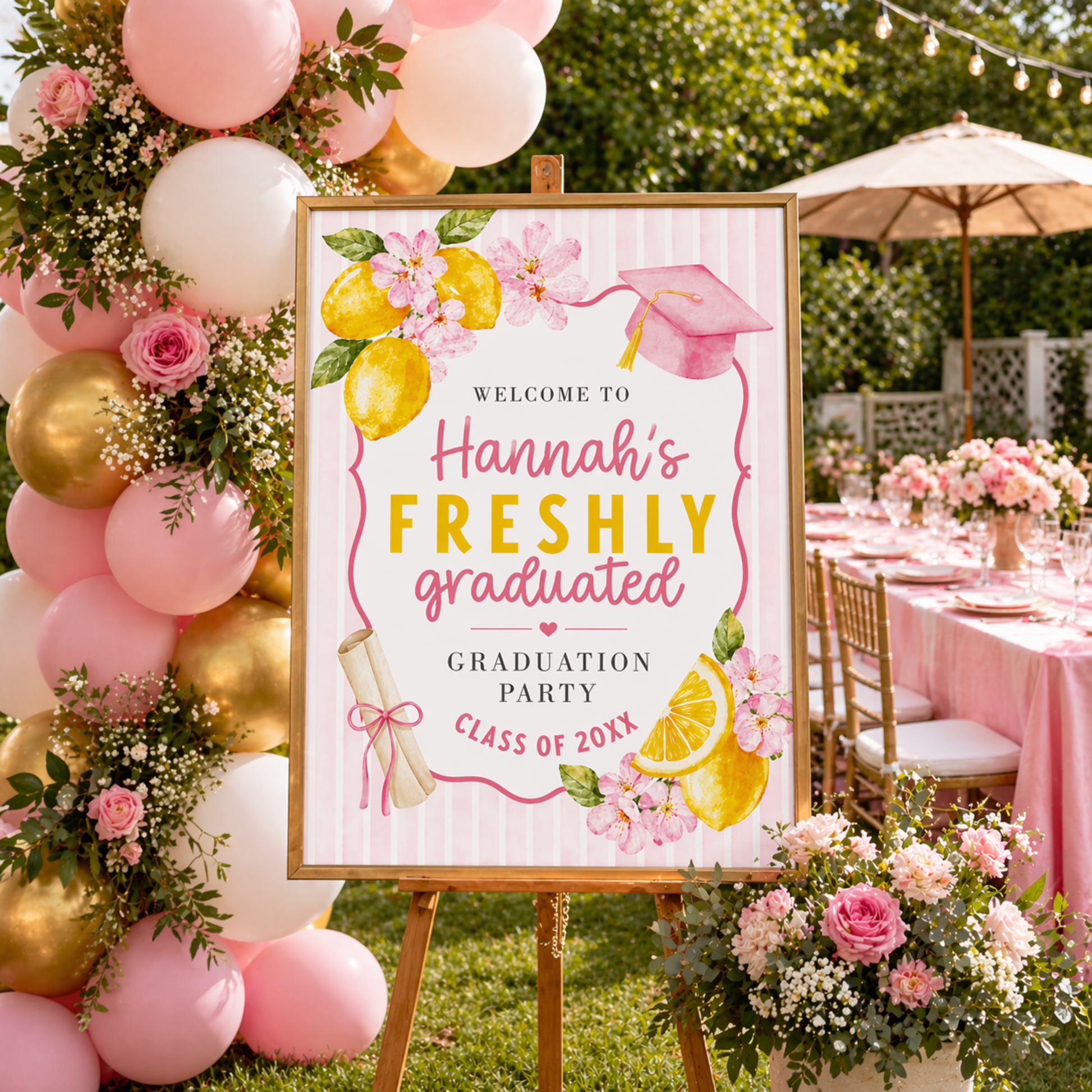 Graduation Party Ideas Freshly Graduated Theme Lemon Citrus Party Ideas 